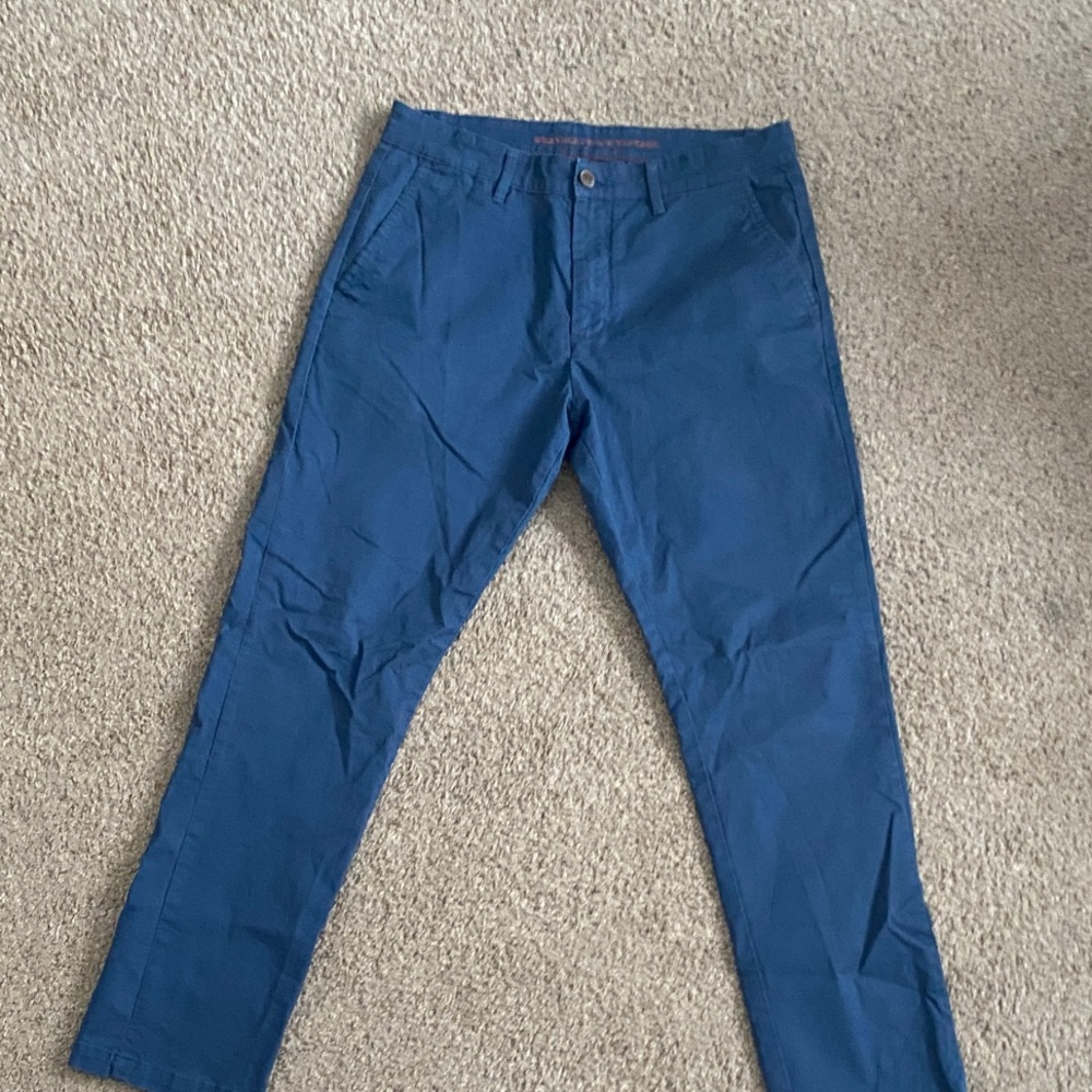 Weatherproof Men's Blue Chinos
